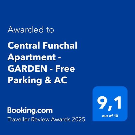 Central Funchal Apartment - Garden - Free Parking & Ac Eksteriør bilde